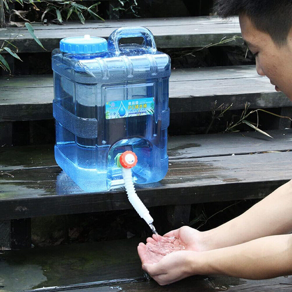 20L High-Temp Resistant Camping Water Container with Tap