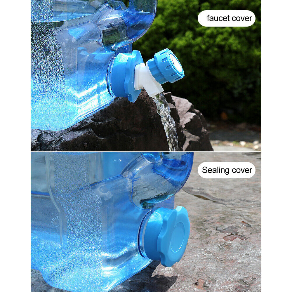 20L High-Temp Resistant Camping Water Container with Tap