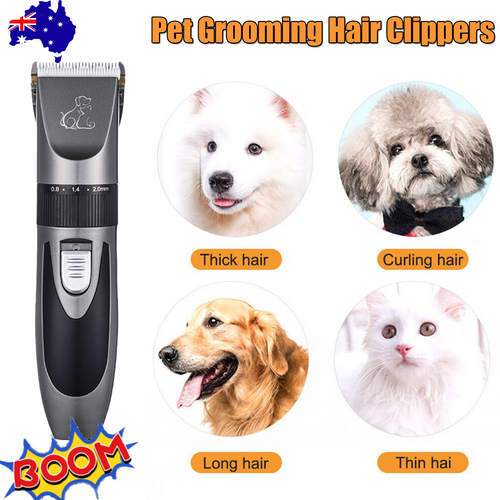 Safe Quiet Cordless Pet Grooming Clippers Kit - Omorc