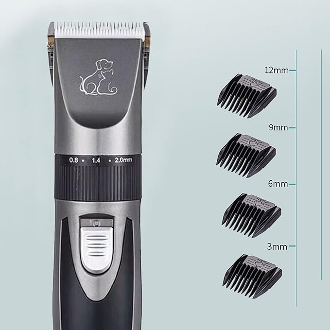 Safe Quiet Cordless Pet Grooming Clippers Kit - Omorc