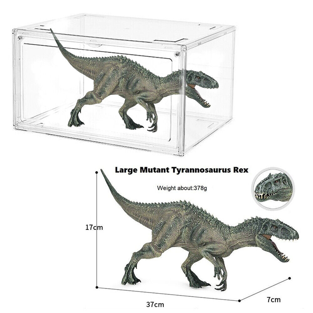 Movable Jaw Realistic Dinosaur Toy Figure - Indominus Rex, Tyrannosaurus, Indoraptor