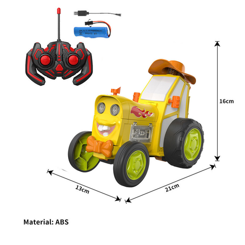 Vibrant Lights Music Jumping Stunt Car, Remote Control