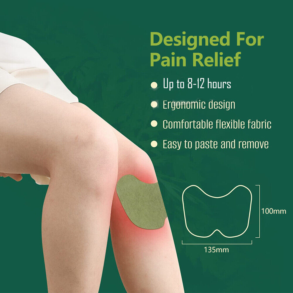 Natural Wormwood Pain Relief Patches for Joints - 24pcs