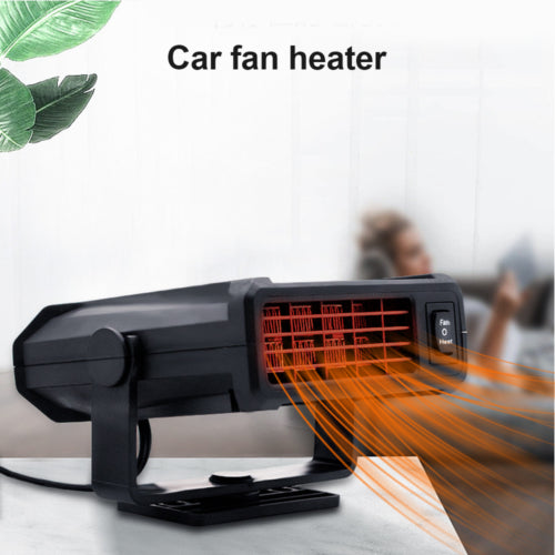 300W 12V Portable Car Heater & Defroster Dual-Speed