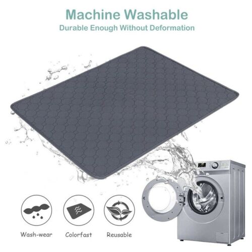 Washable Absorbent Dog Pee Pad, Leakproof Training Mat, 100X70cm