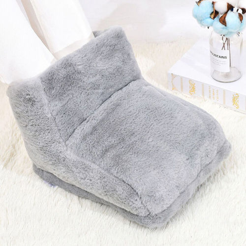 USB Plush Electric Heated Foot Warmer with Detachable Design