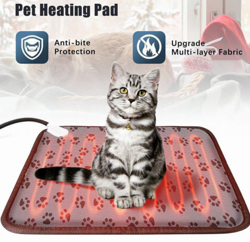 Durable Waterproof Electric Pet Heating Pad with Temp Control