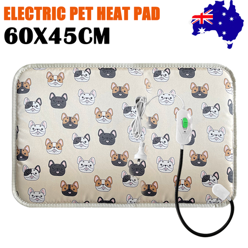 Waterproof Electric Pet Heat Pad with Temp Control, 45x60CM