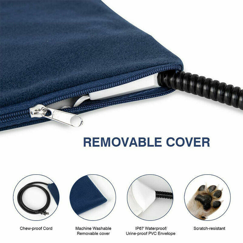 Waterproof Electric Pet Heating Pad with Chew Resistant Cord