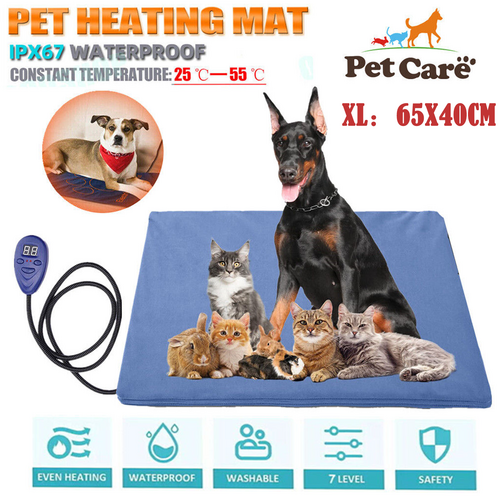 Waterproof Chew Resistant Electric Pet Heat Pad with Timer