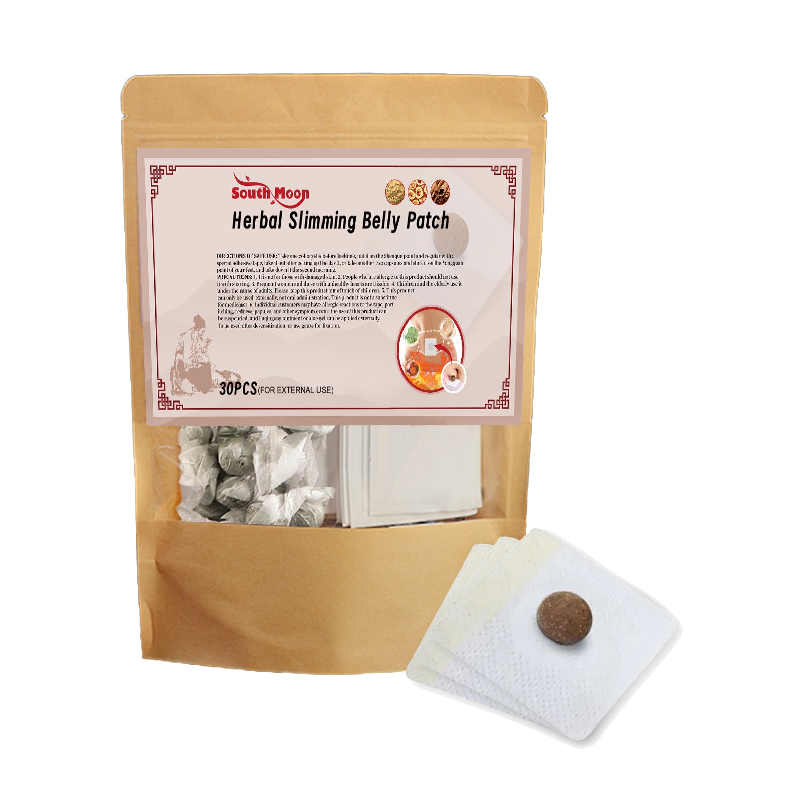 Lazy Belly Button Stick Firming Thigh Muscles Body Skin Belly Belly Slimming Stick