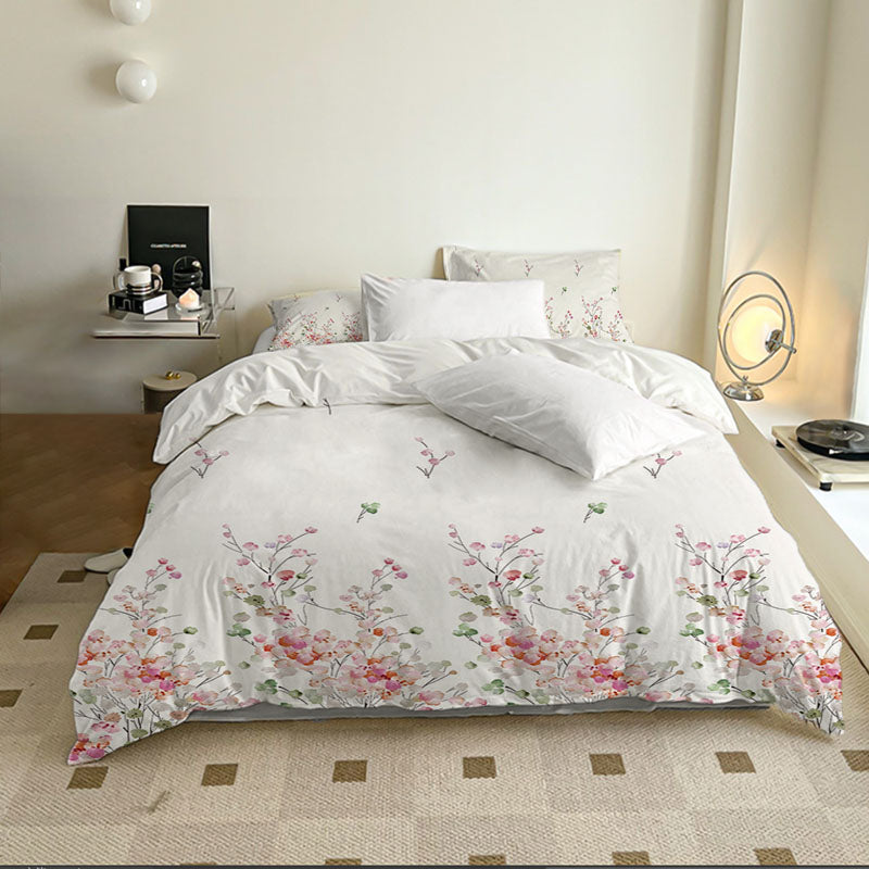 Home Textile Four Piece Set Three Piece Set Bedding Flower Series Kingsize