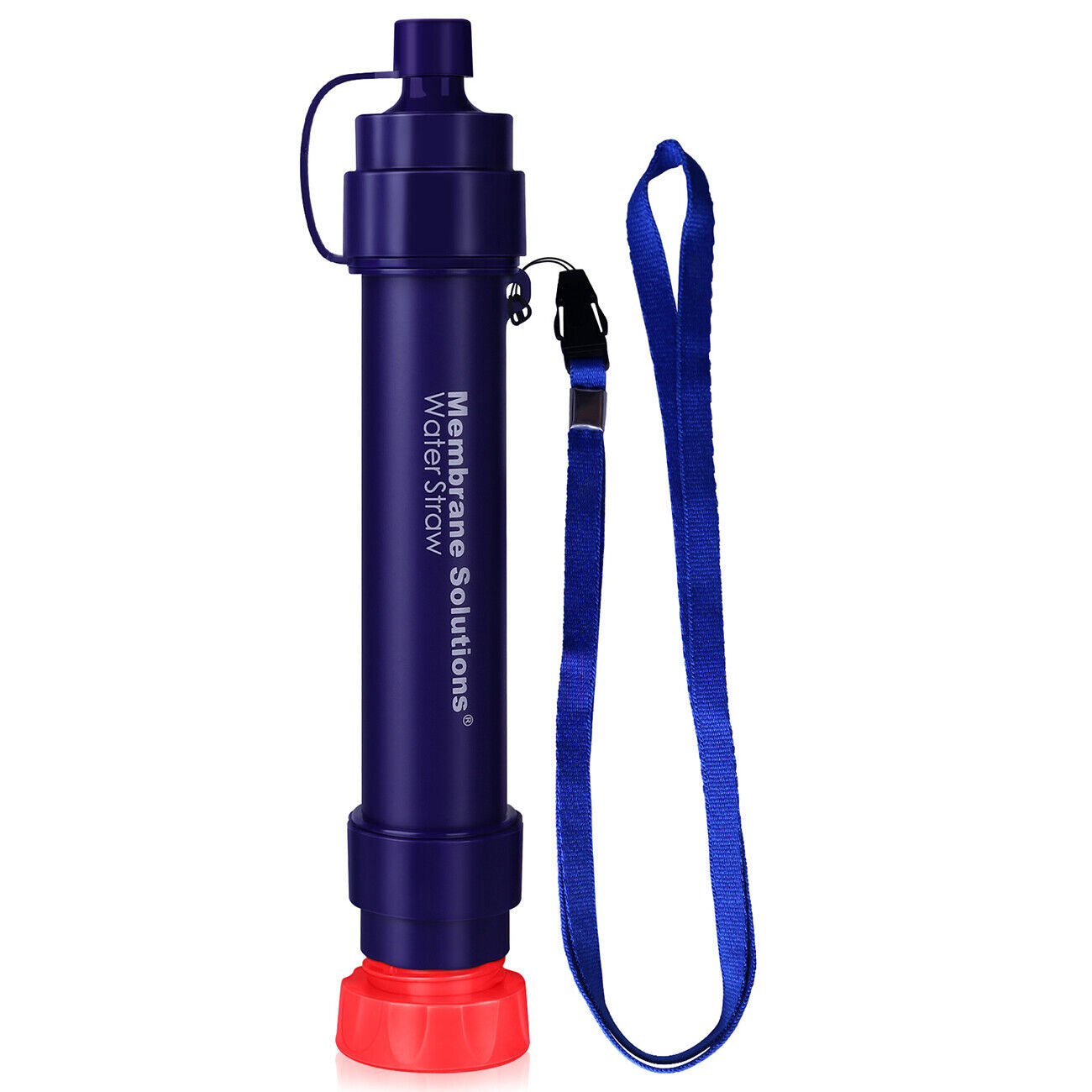 Personal Water Filter Straw 5000L Outdoor Survival Water Purification Straw0.1Î¼m
