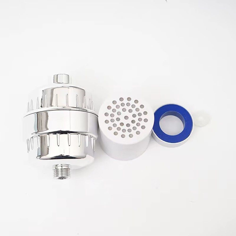 20 Stage Shower Head Filter Bath Hard Water Softener Chlorine Purifier 3 Filters