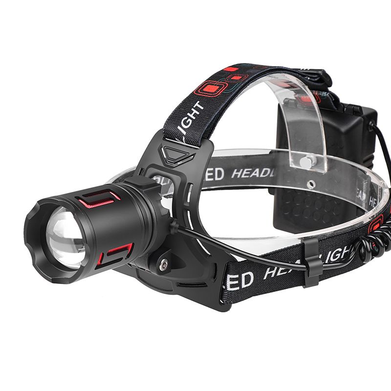 LED Camping Headlamp Rechargeable Headlight Head Torch Fishing Light