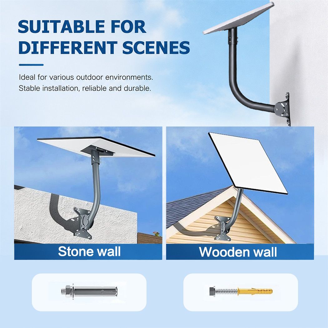 Starlink Gen3 Roof Wall Pole Mounting Kit Compatible withSatellite Standard Dish
