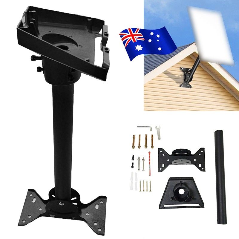 For Starlink Gen 3 Mount Mounting Kit Heavy Duty Roof &Wall 180° Adjustable Pole