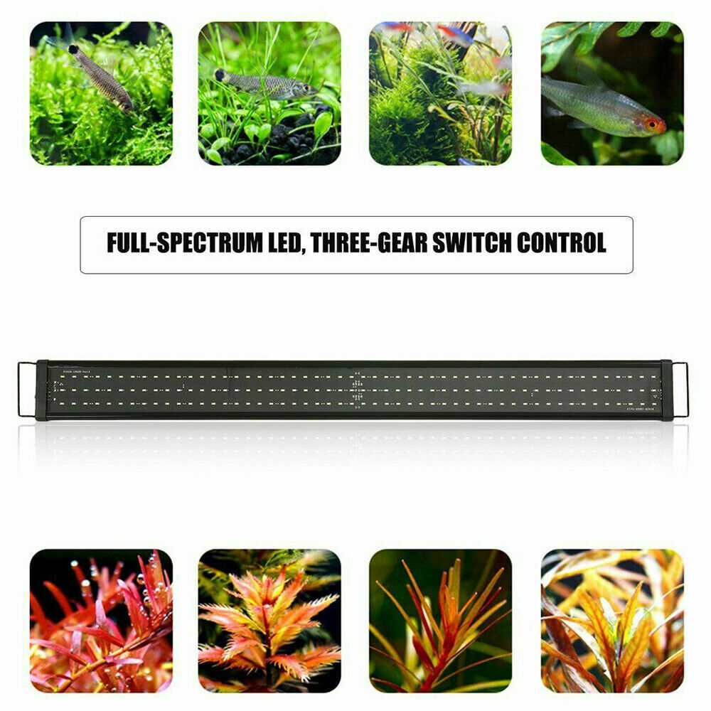 Full Spectrum LED Aquarium Light, Adjustable, 30cm, 6W