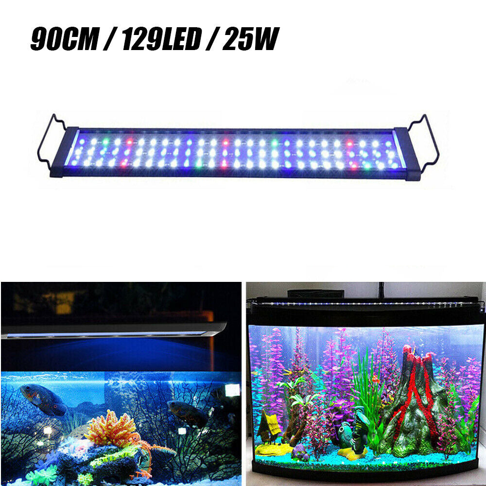 90cm Full Spectrum LED Aquarium Light, Adjustable Brackets