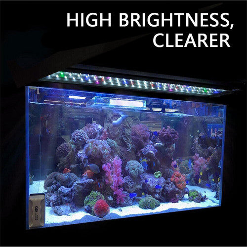 2Sets LED Light 40cm Full Spectrum Aquarium Lighting Aqua Plant Fish Tank Lamp 15W