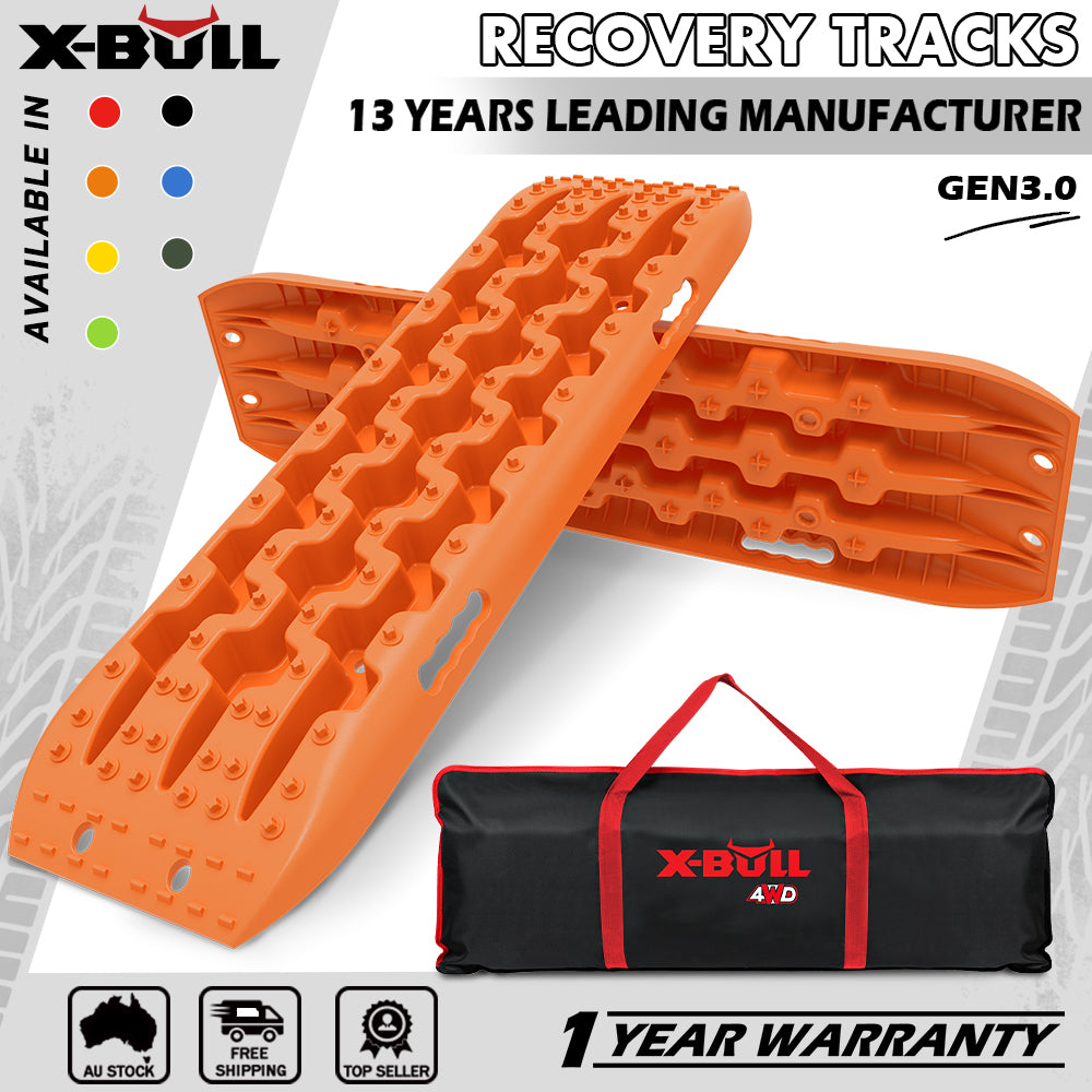 Heavy Duty Anti-UV 4WD Recovery Tracks 10T 2PCS - X-BULL