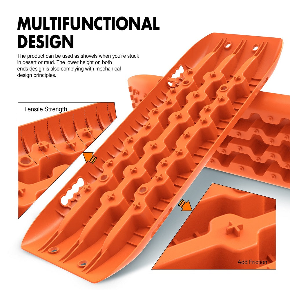 Tough Nylon Recovery Boards for Sand Mud Snow - X-BULL KIT1