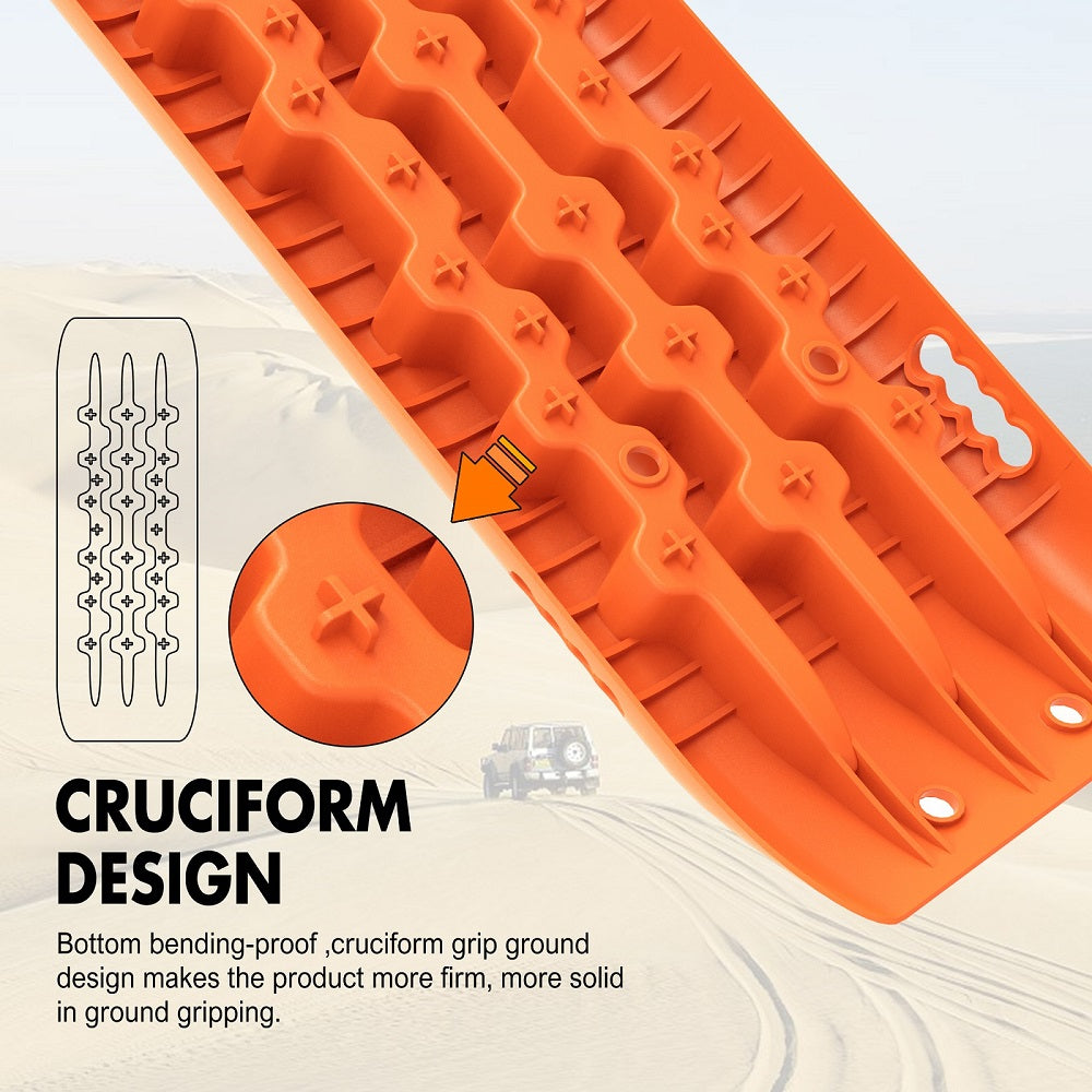 Tough Nylon Recovery Boards for Sand Mud Snow - X-BULL KIT1