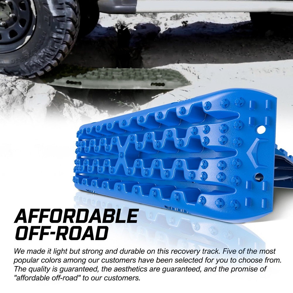Heavy Duty 4WD Recovery Tracks Set for Snow, Mud X-BULL