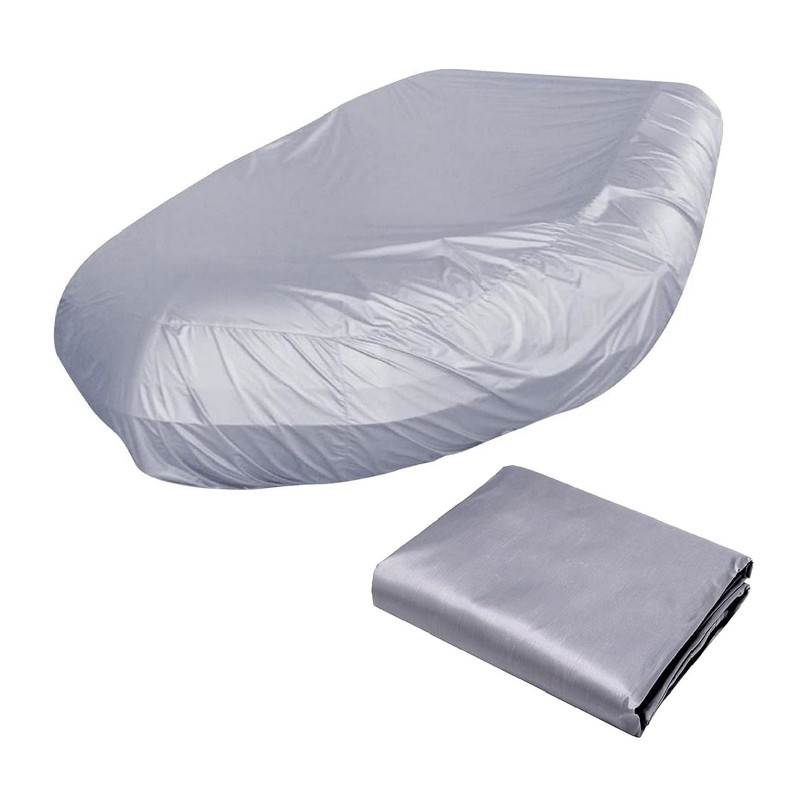 210D Inflatable Boat Cover UV Resistant Inflatable Dinghy Boat Cover Waterproof UV Sun Dust Protective Case Kayak Oxford Cloth Cover 270 cm