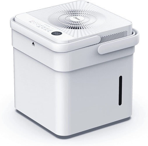 Smart Wi-Fi Dehumidifier, 20L/Day, 12L Tank, Midea Cube