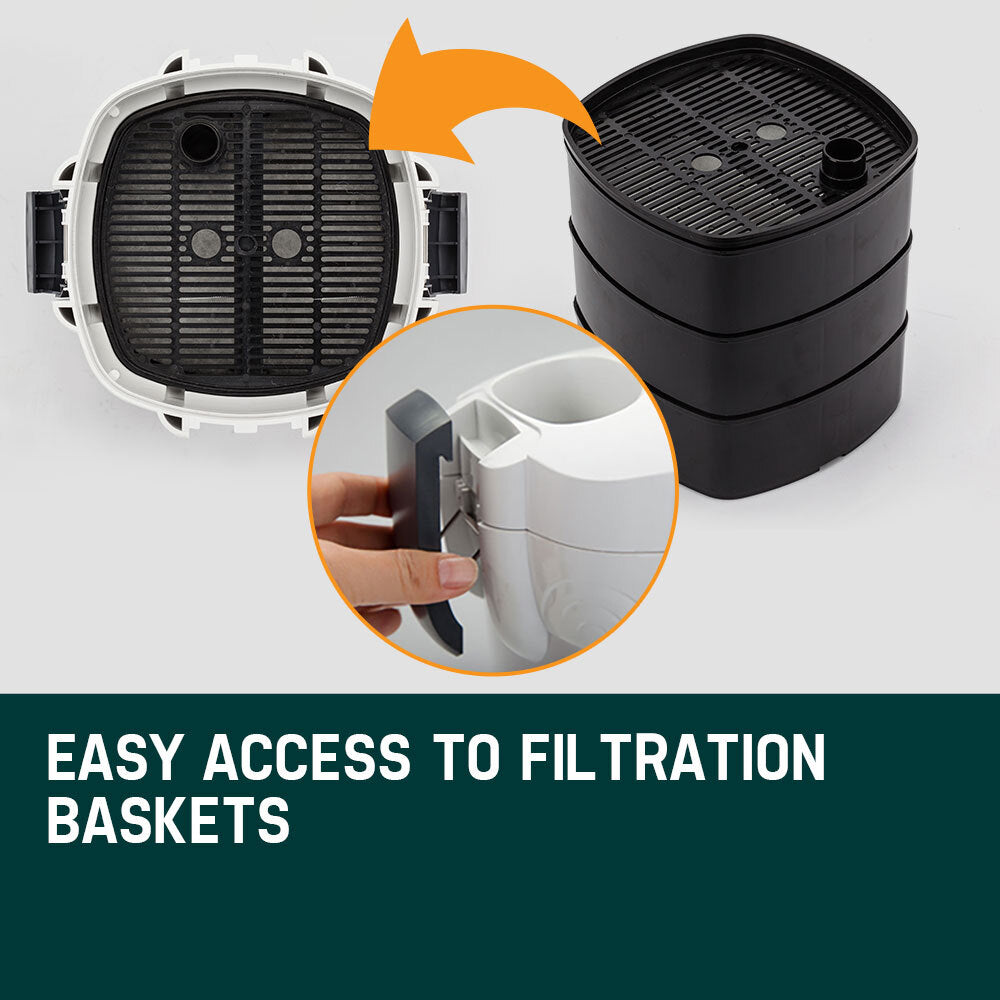 Protégé 1250 L/H External Canister Aquarium Filter Pump