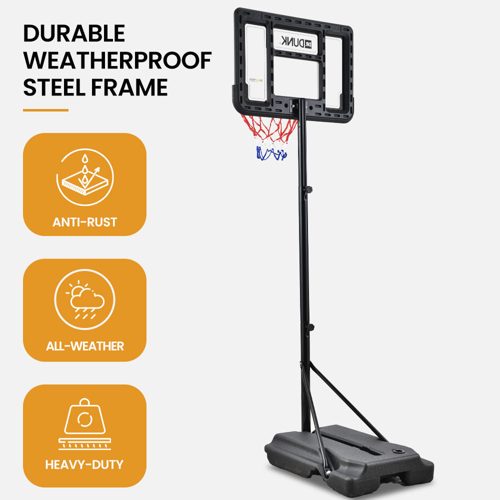 A Series Kids Basketball Hoop Portable Adjustable 1.15m-1.60m
