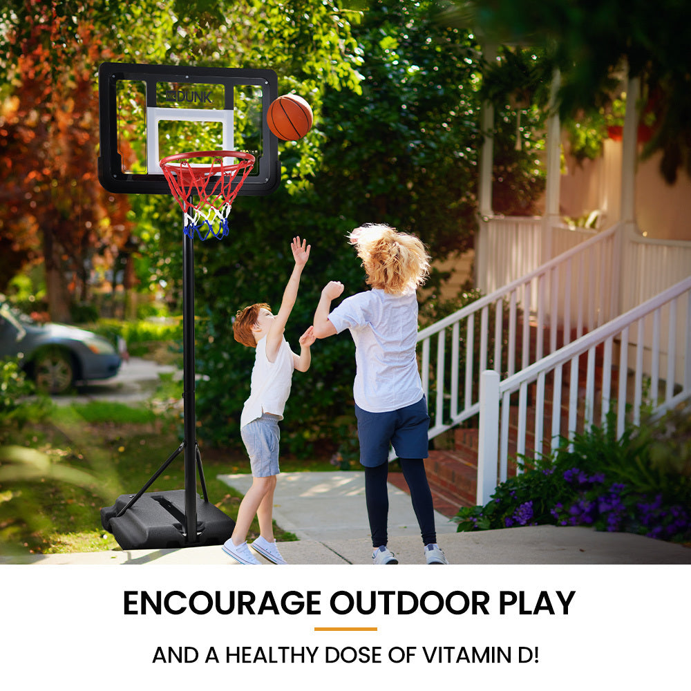 A Series Kids Basketball Hoop Portable Adjustable 1.15m-1.60m