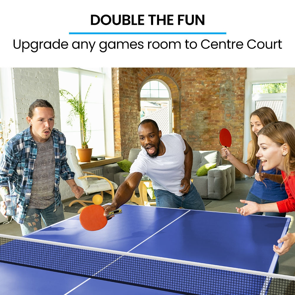Proflex Indoor Ping Pong Table TrueBounce Blue 4-Player Set