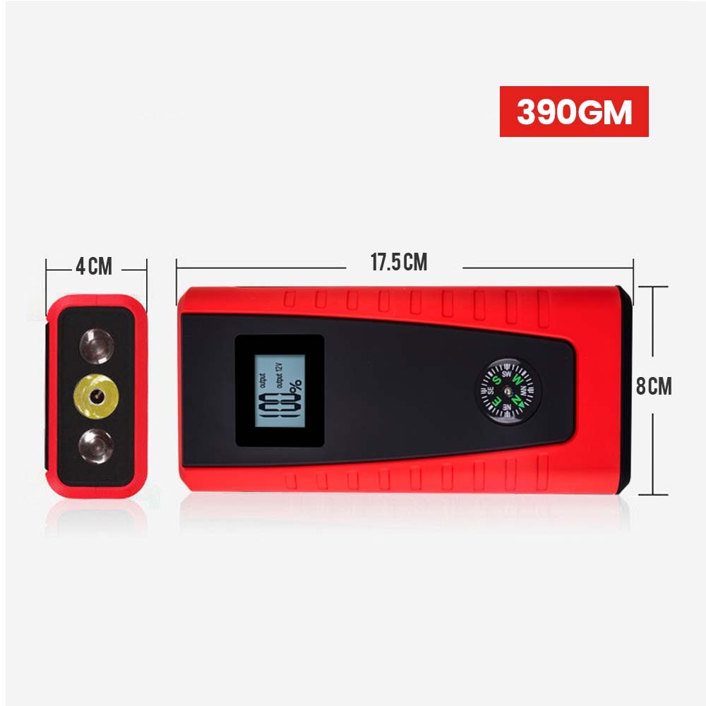 25000mAh Jump Starter, Power Bank, LED Torch - E-Power