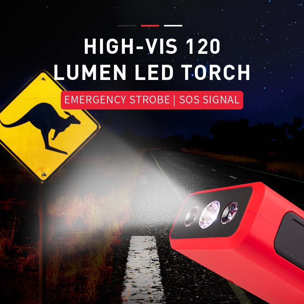 25000mAh Jump Starter, Power Bank, LED Torch - E-Power