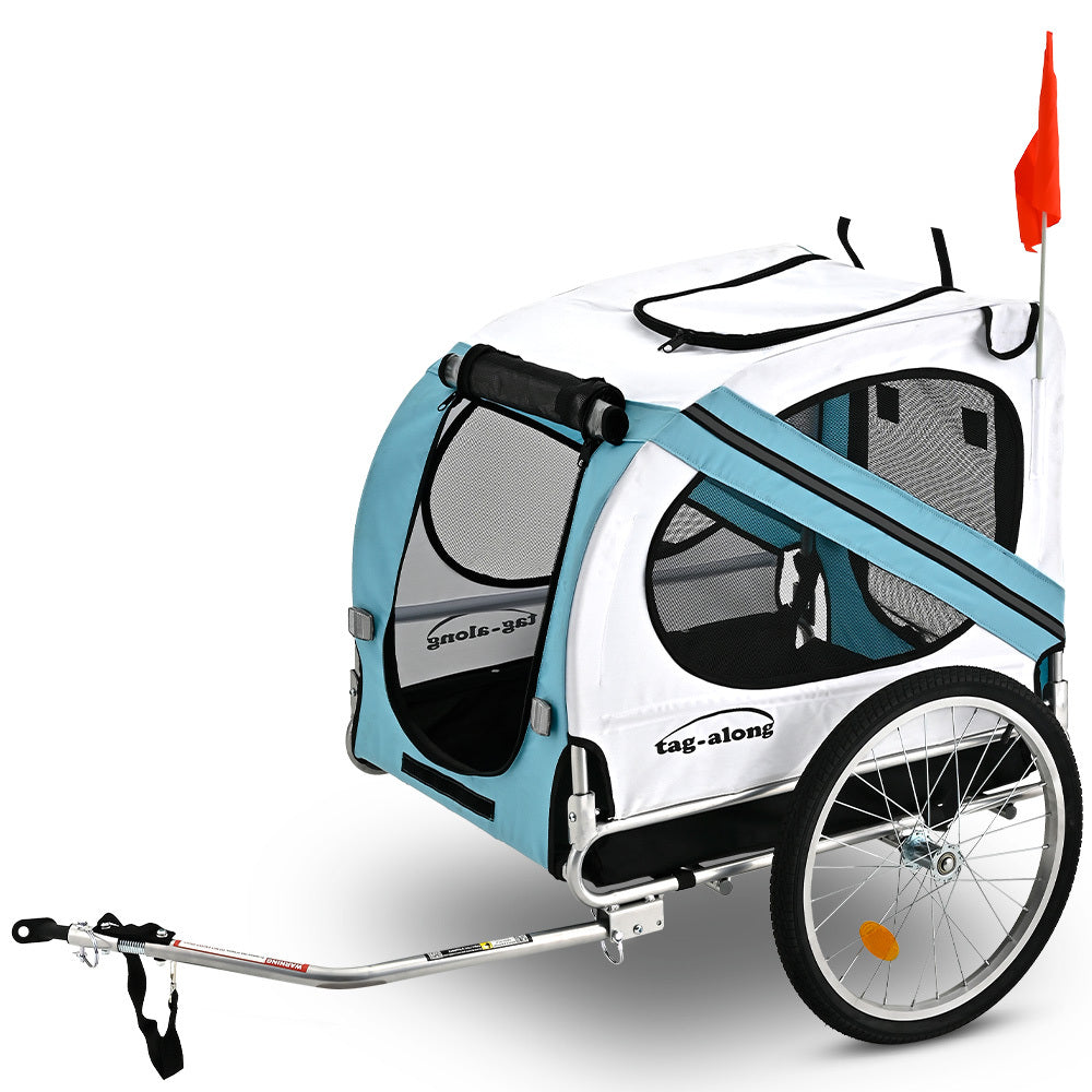 Tag-Along Blue Pet & Cargo Bike Trailer 20" Wheels