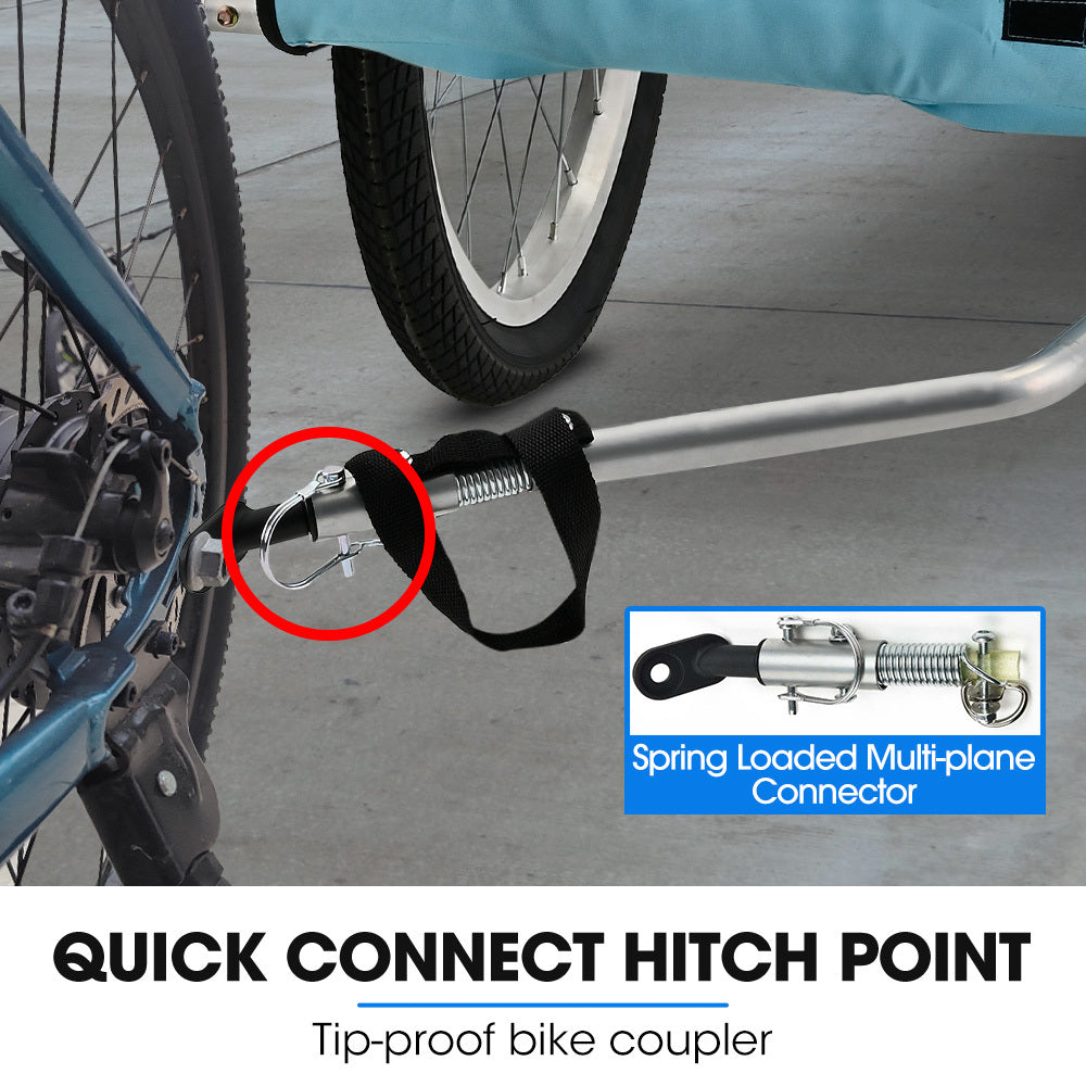 Tagalong Pet Cargo Bike Trailer/Stroller Blue