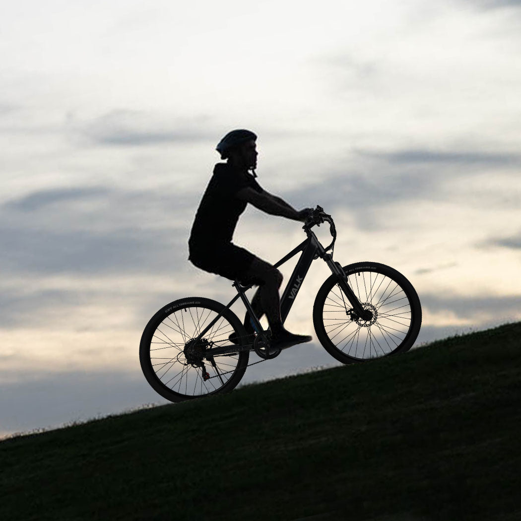 Vortex 3 Medium Electric Mountain Bike Gunmetal Grey