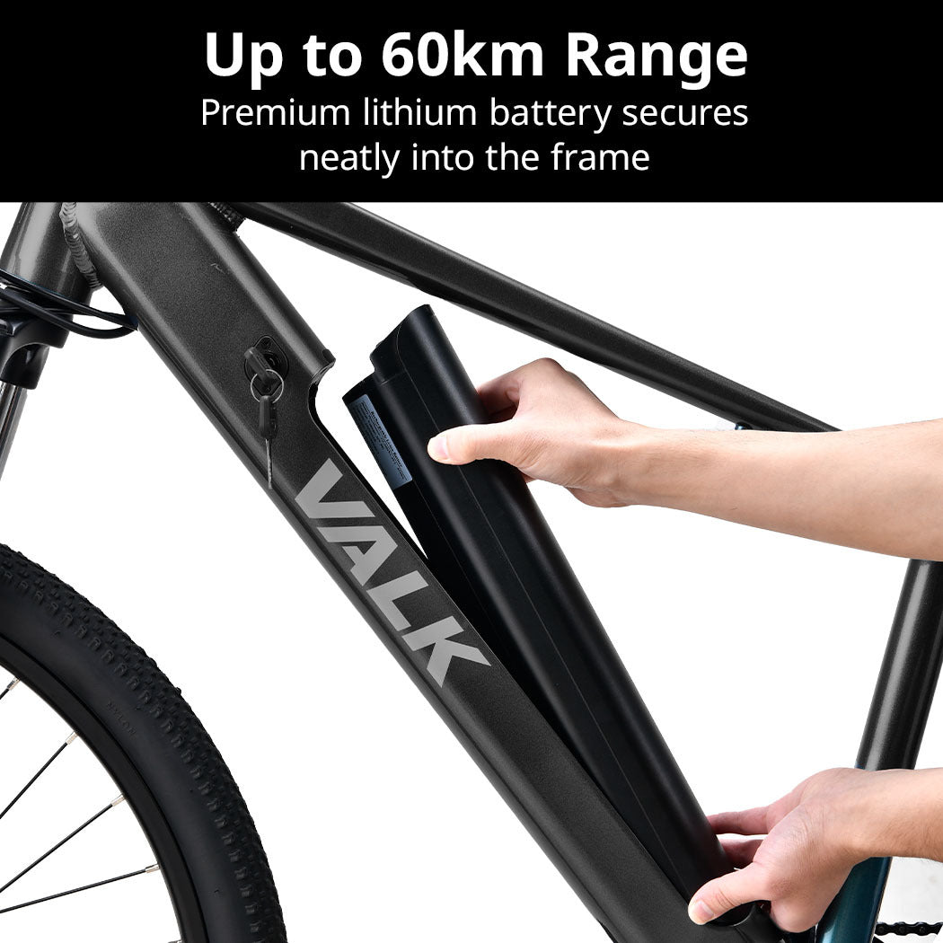 Vortex 3 Medium Electric Mountain Bike Gunmetal Grey