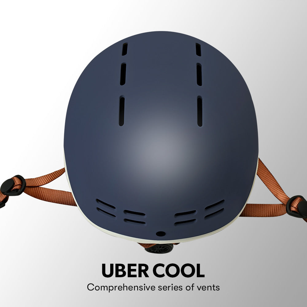 VALK Retro Bike Helmet 56-61cm Shadow Navy Universal Fit