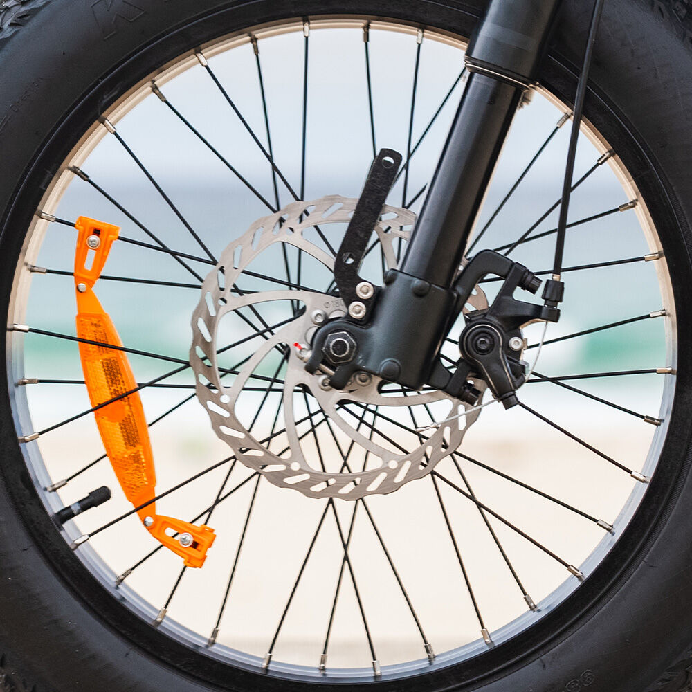 Nomad 500W Electric Fat Tyre Bike 20x4" Shimano 7-Speed Black