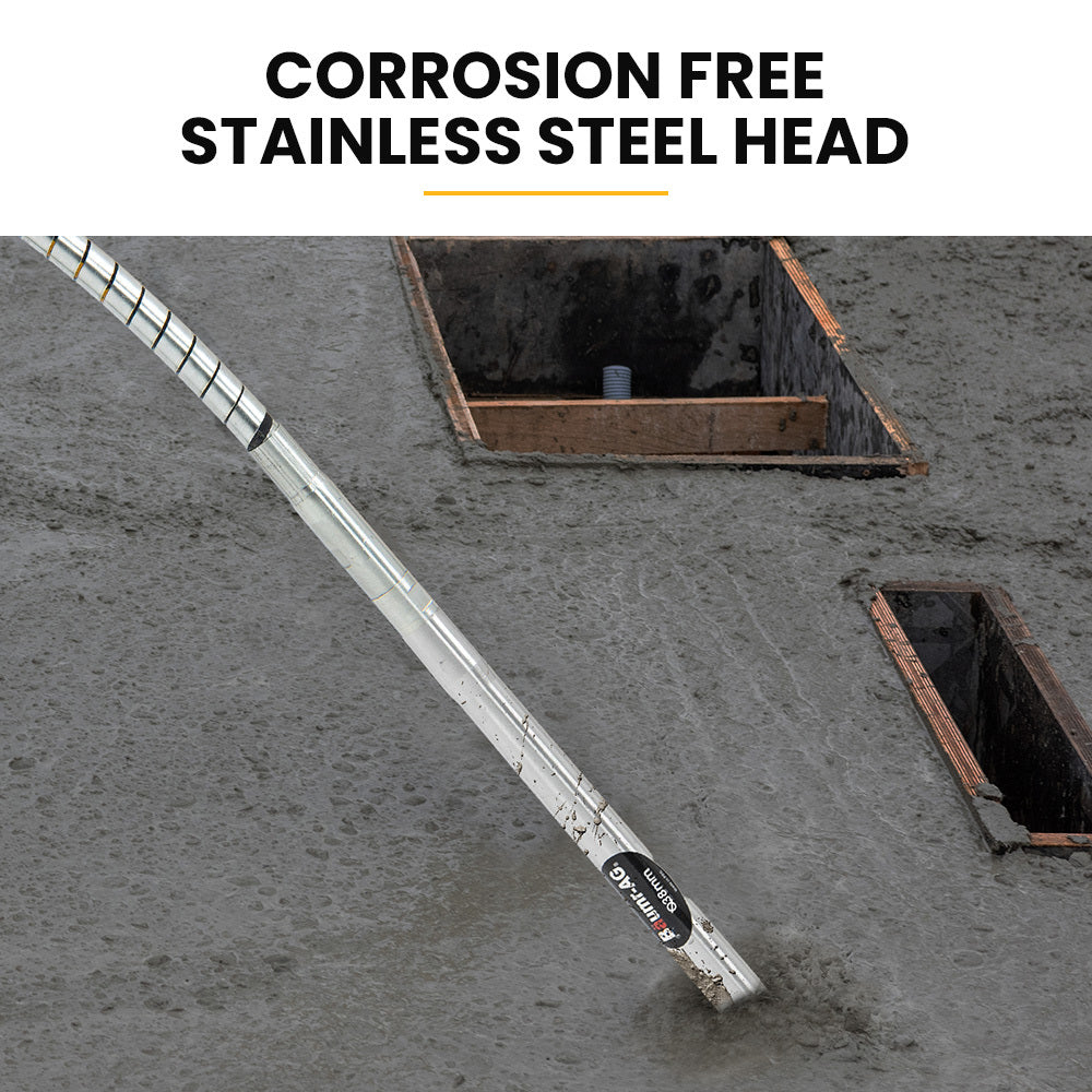 CVS386 6m Concrete Vibrating Shaft 38mm 3-Claw Drive
