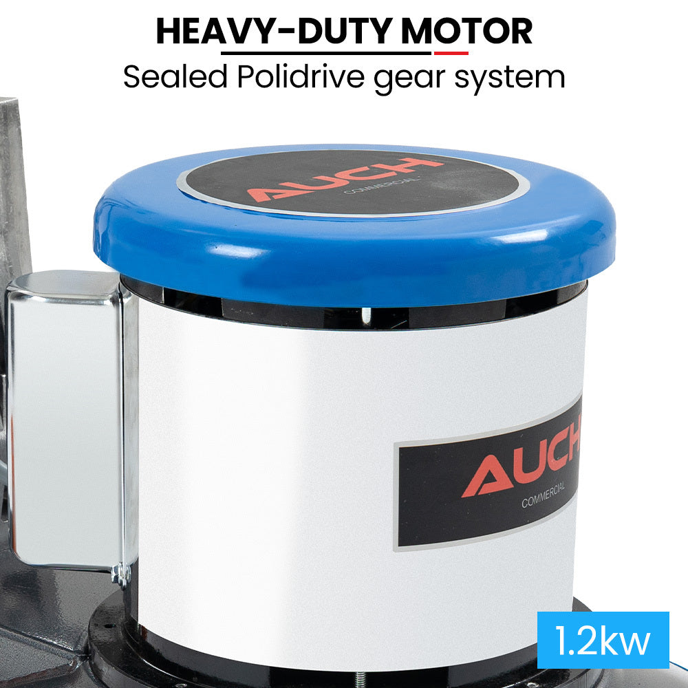 Auch FPH17 17" Commercial Floor Scrubber Polisher Carpet Cleaner 12L Tank