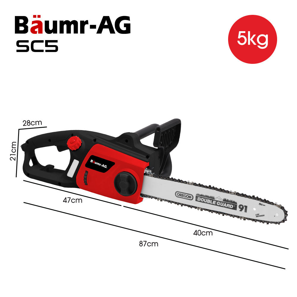 SC5 16 Inch Electric Chainsaw 2000W Oregon Bar