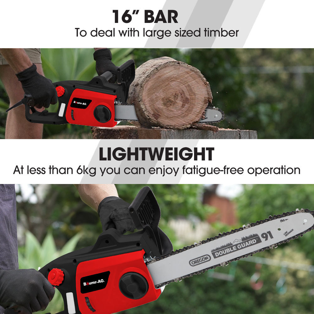 SC5 16 Inch Electric Chainsaw 2000W Oregon Bar