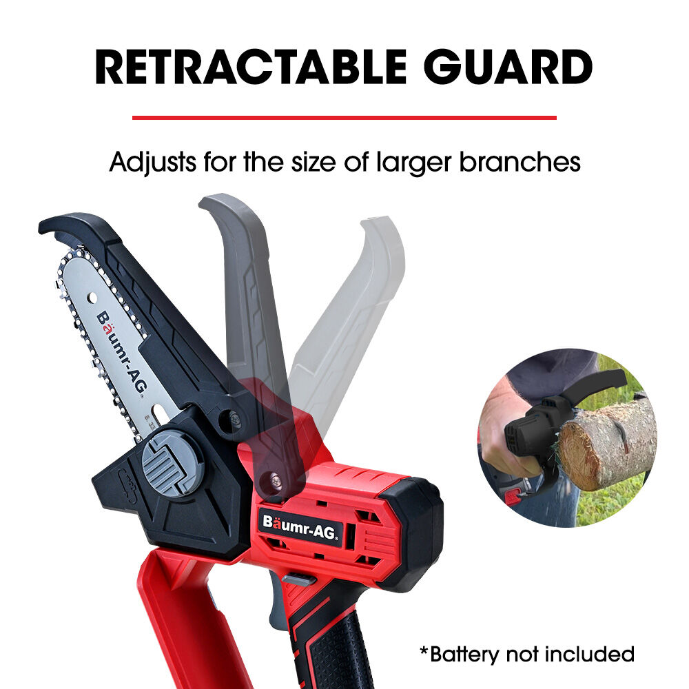 SW1 20V Cordless Mini Chainsaw Skin Electric Tree Pruner