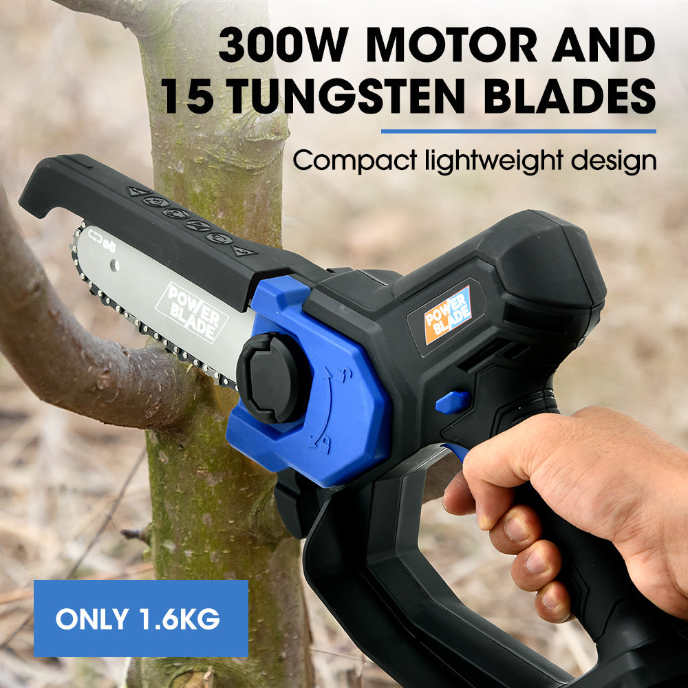 SW7 20V Cordless Convertible Mini Chainsaw Pole Saw Kit Lithium Battery