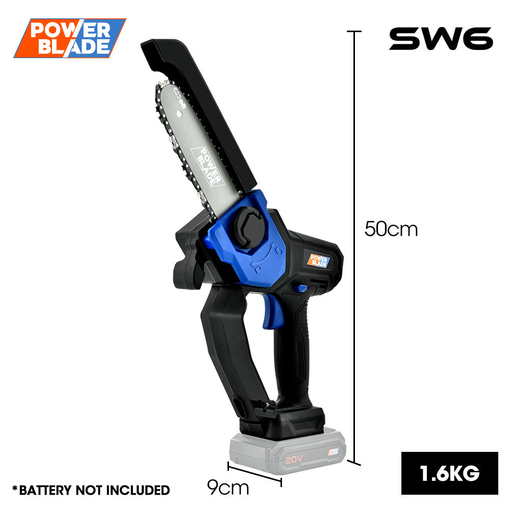 SW6 20V Cordless Mini Chainsaw Electric Tree Pruner