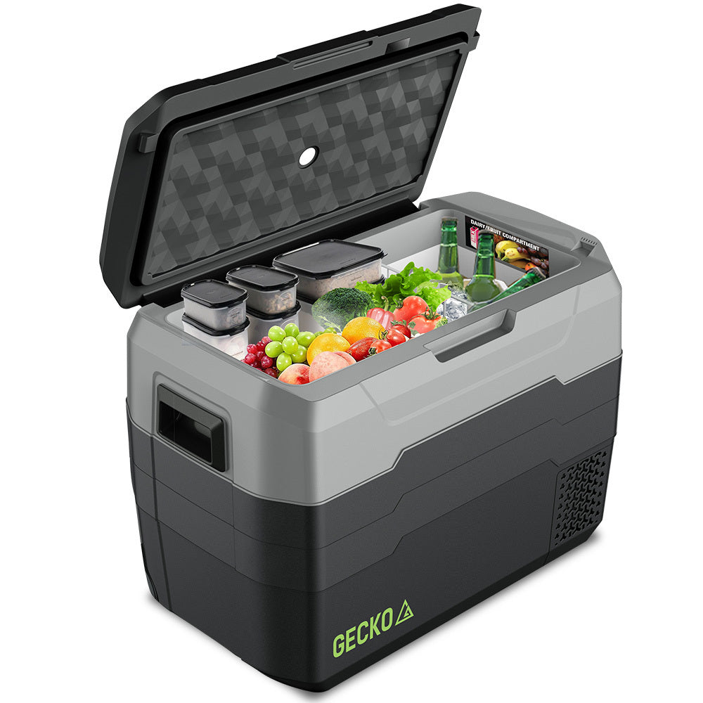 Rugged 40L Portable Fridge Freezer w/ Digital Display - Gecko